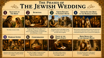 Phases of the Jewish Wedding