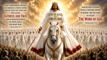 Christ Return with Saints